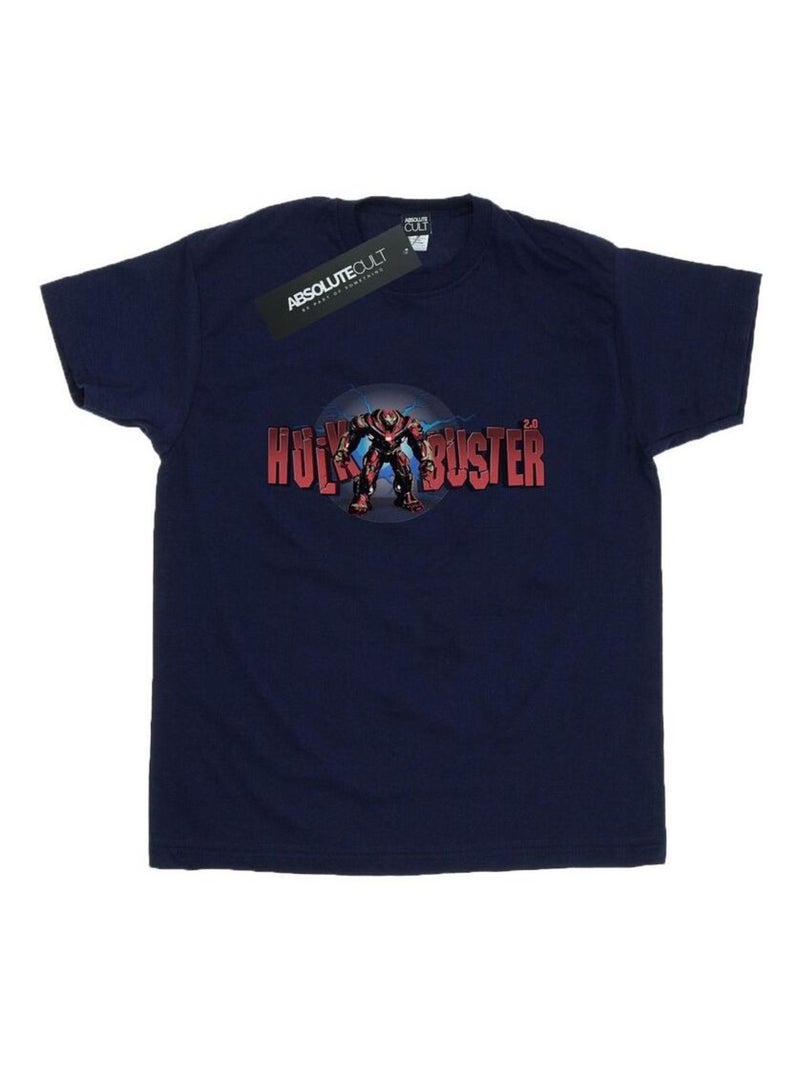 Marvel - T-shirt AVENGERS INFINITY WARBUSTER 2.0 Bleu marine - Kiabi
