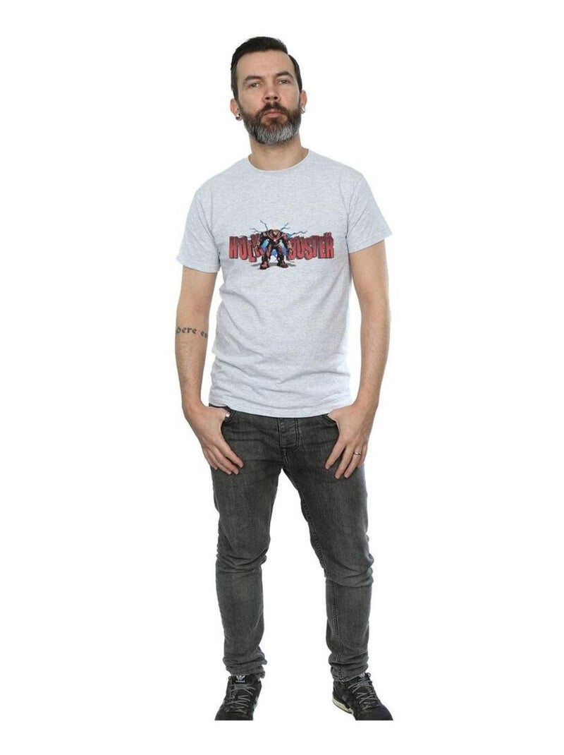 Marvel - T-shirt AVENGERS INFINITY WARBUSTER 2.0 Gris chiné - Kiabi