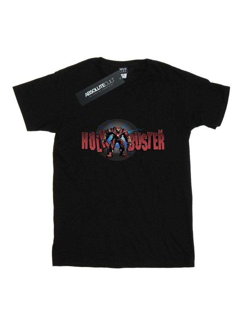 Marvel - T-shirt AVENGERS INFINITY WARBUSTER 2.0 Noir - Kiabi