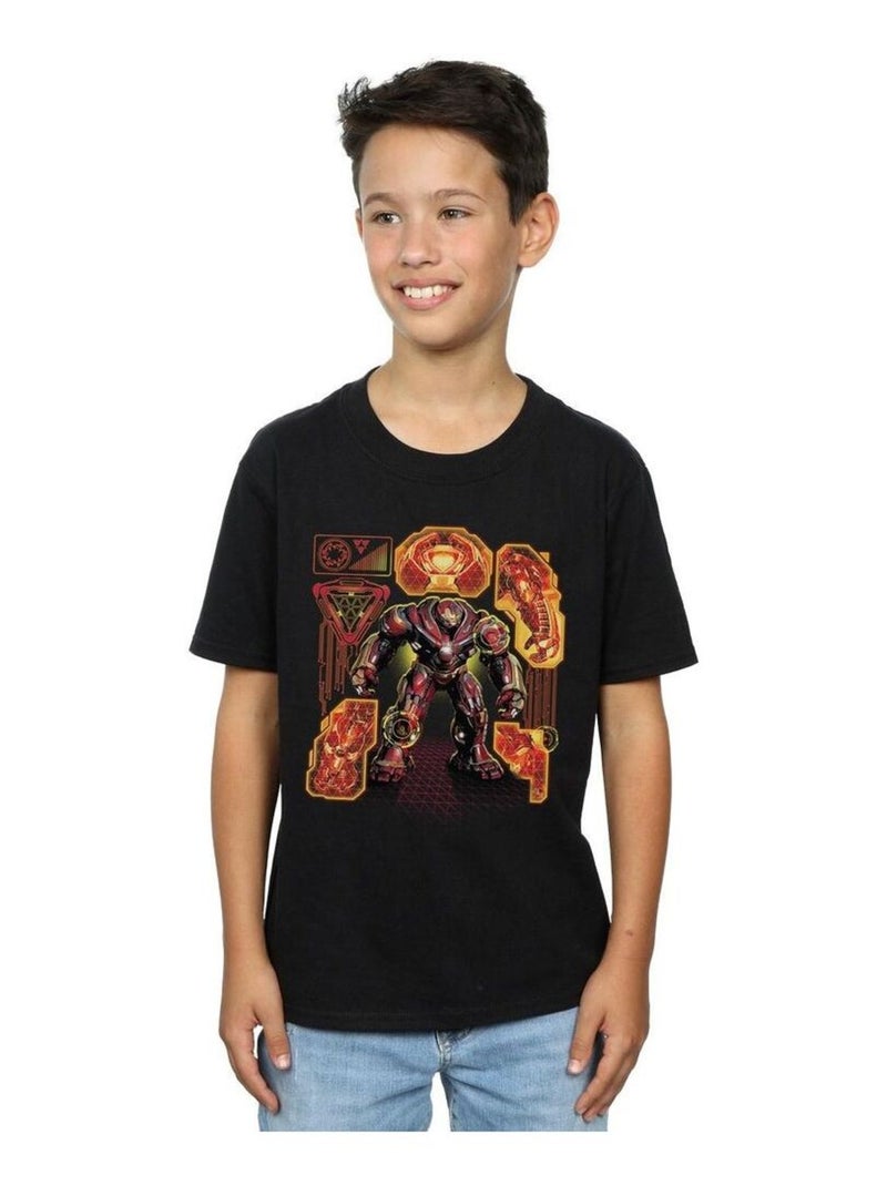 Marvel - T-shirt AVENGERS INFINITY WARBUSTER Noir - Kiabi