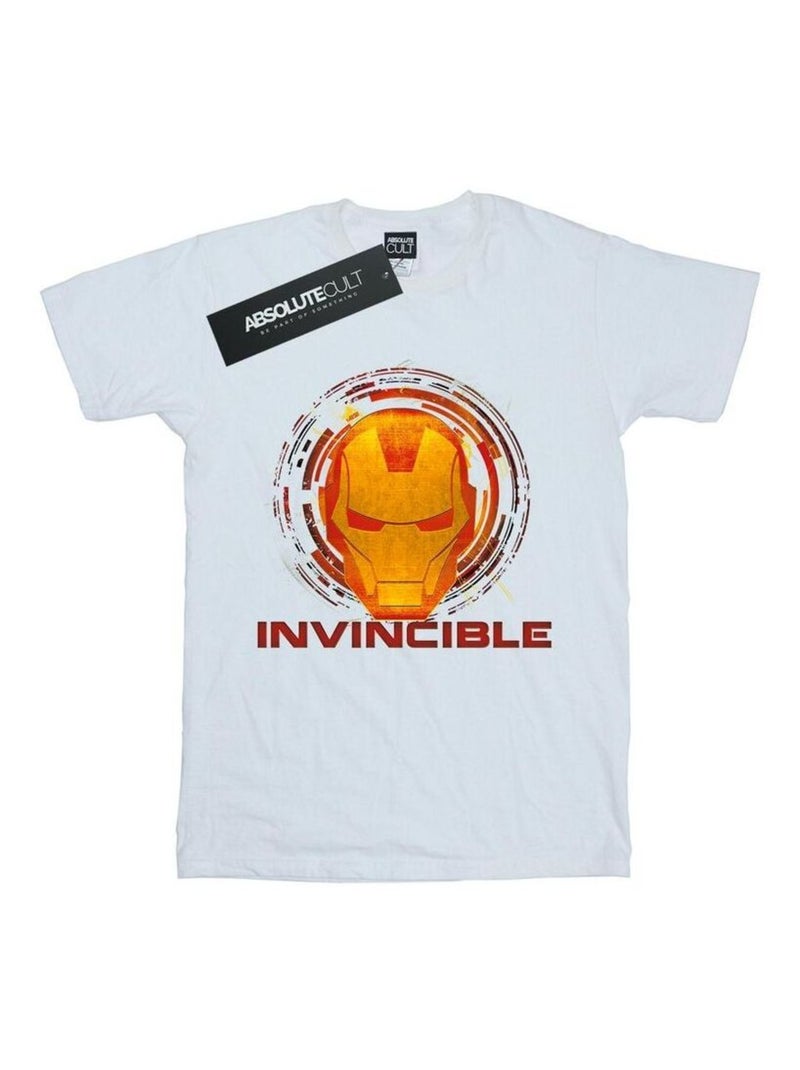 Marvel - T-shirt AVENGERS INVINCIBLE Blanc - Kiabi