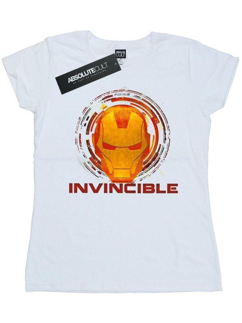 Marvel - T-shirt AVENGERS INVINCIBLE Blanc - Kiabi