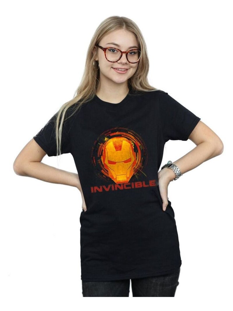 Marvel - T-shirt AVENGERS INVINCIBLE Noir - Kiabi