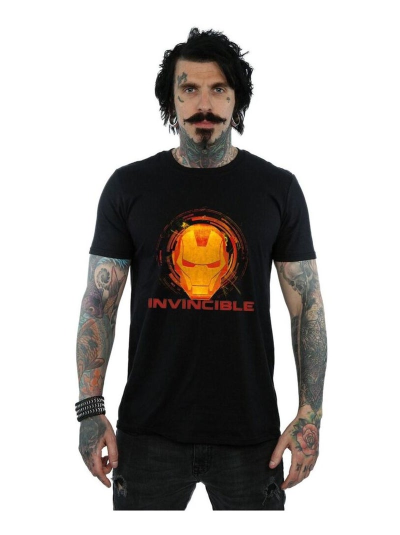 Marvel - T-shirt AVENGERS INVINCIBLE Noir - Kiabi