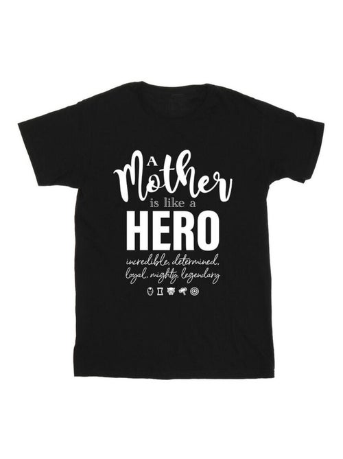 Marvel - T-shirt AVENGERS MOTHER HERO - Kiabi