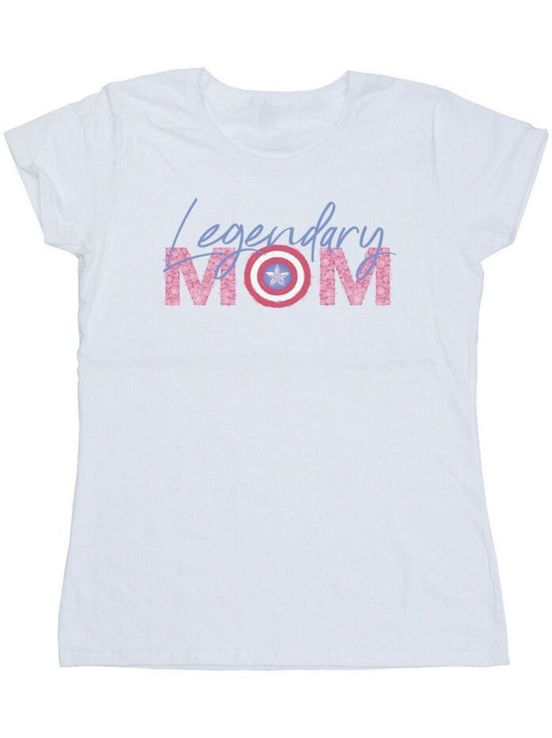 Marvel - T-shirt AVENGERS MUM Blanc - Kiabi