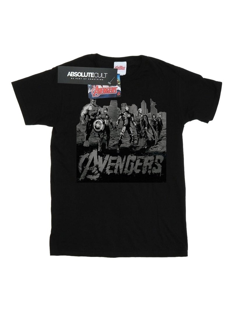 Marvel - T-shirt AVENGERS Noir - Kiabi