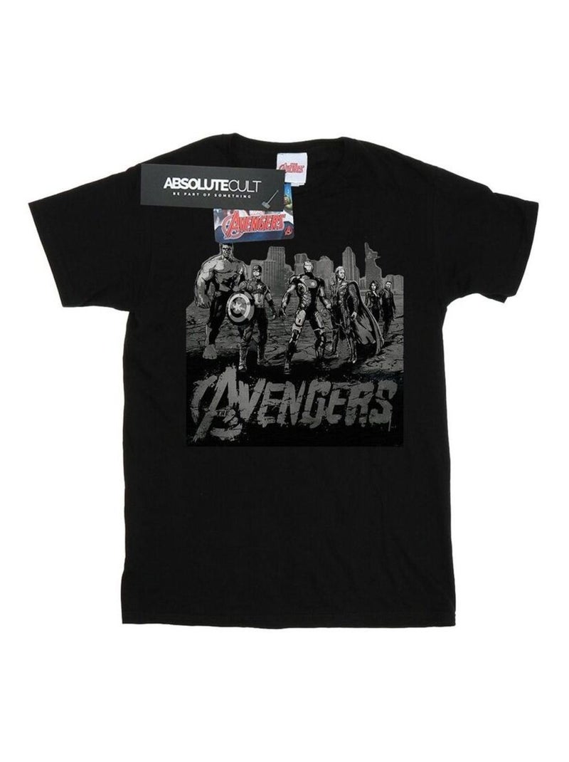 Marvel - T-shirt AVENGERS Noir - Kiabi