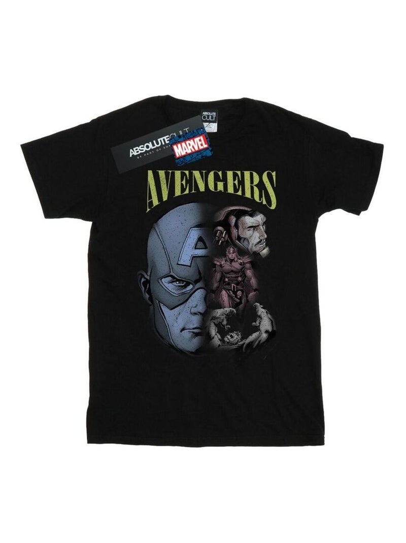 Marvel - T-shirt AVENGERS Noir - Kiabi
