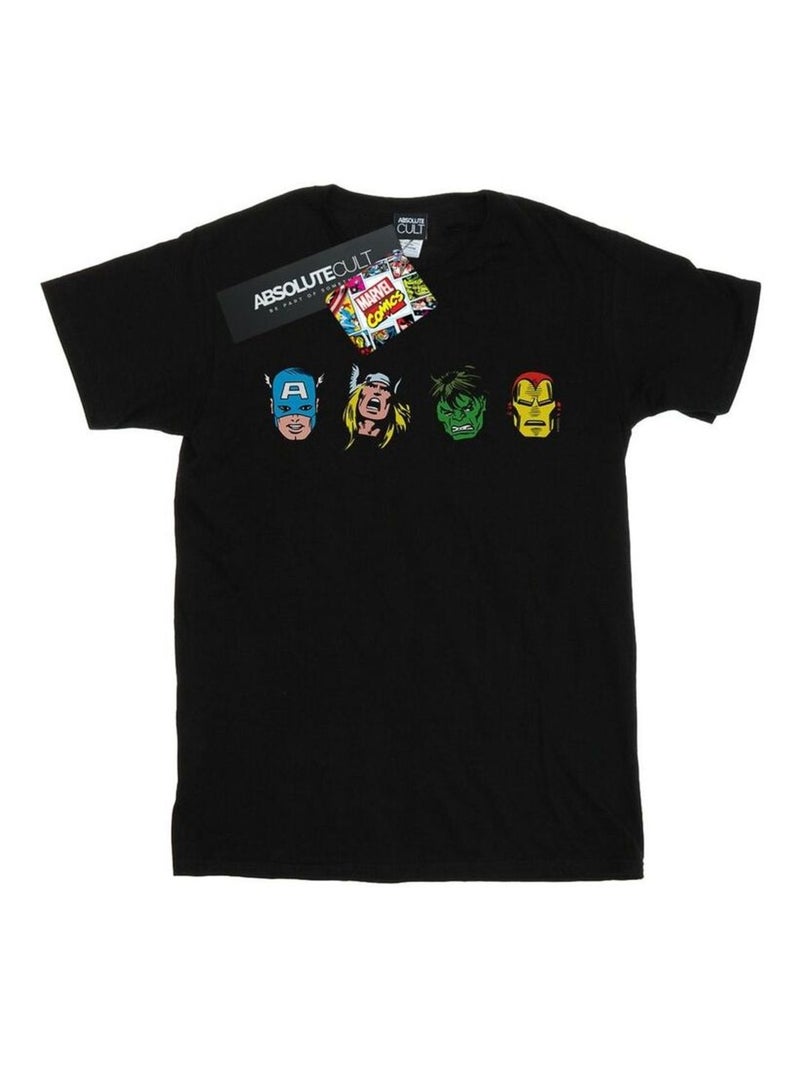 Marvel - T-shirt AVENGERS Noir - Kiabi