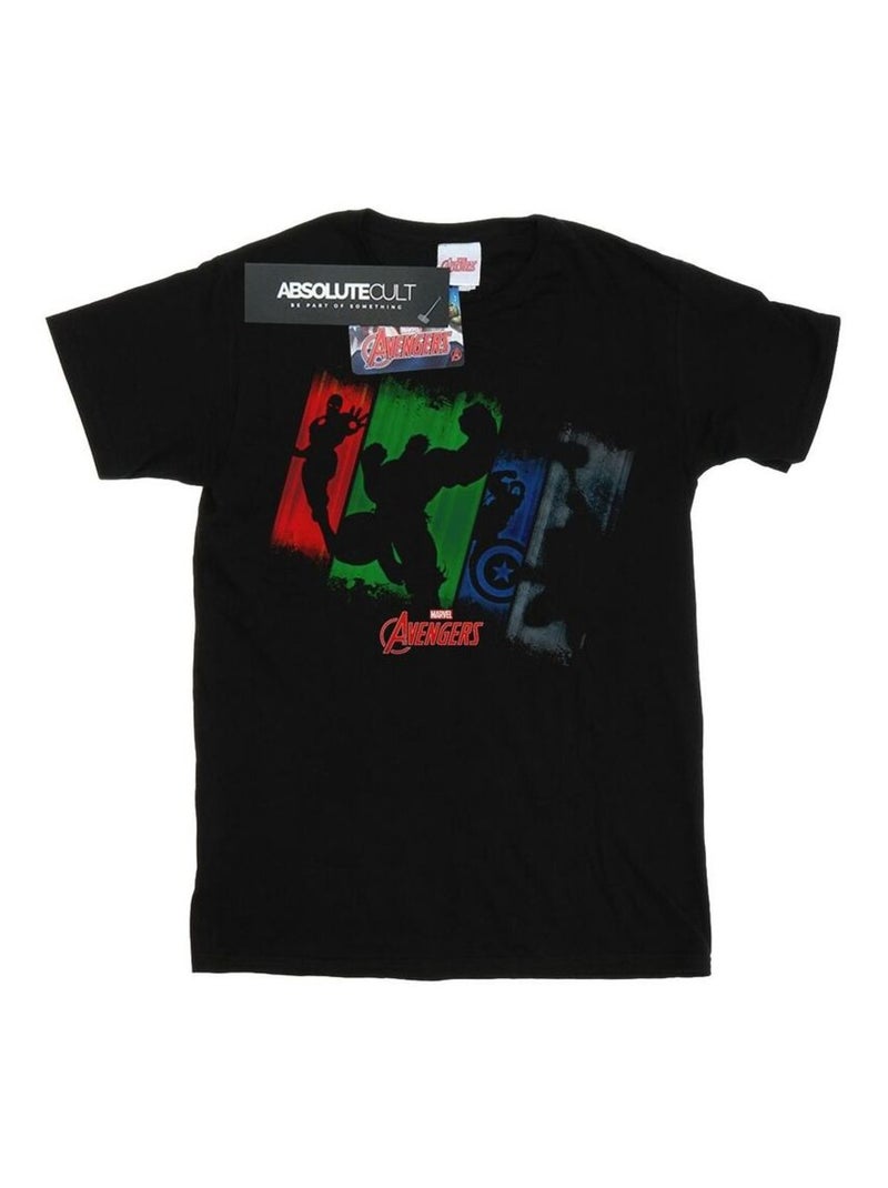 Marvel - T-shirt AVENGERS Noir - Kiabi