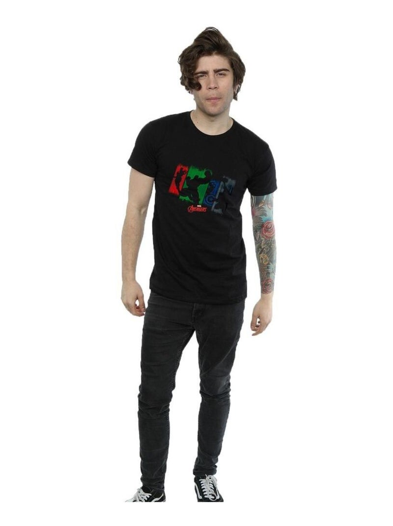 Marvel - T-shirt AVENGERS Noir - Kiabi