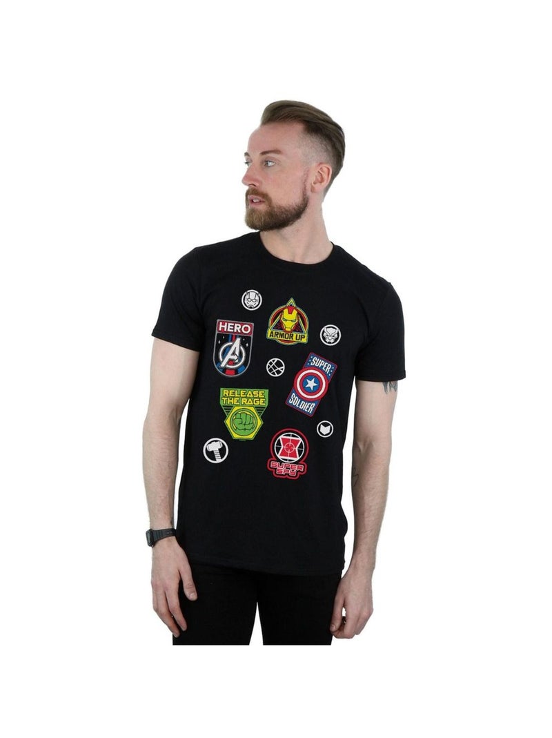 Marvel - T-shirt AVENGERS Noir - Kiabi