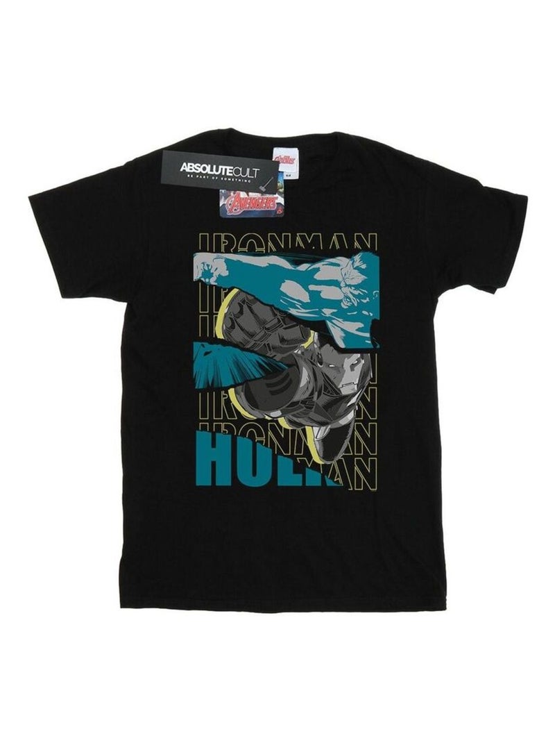 Marvel - T-shirt AVENGERS Noir - Kiabi