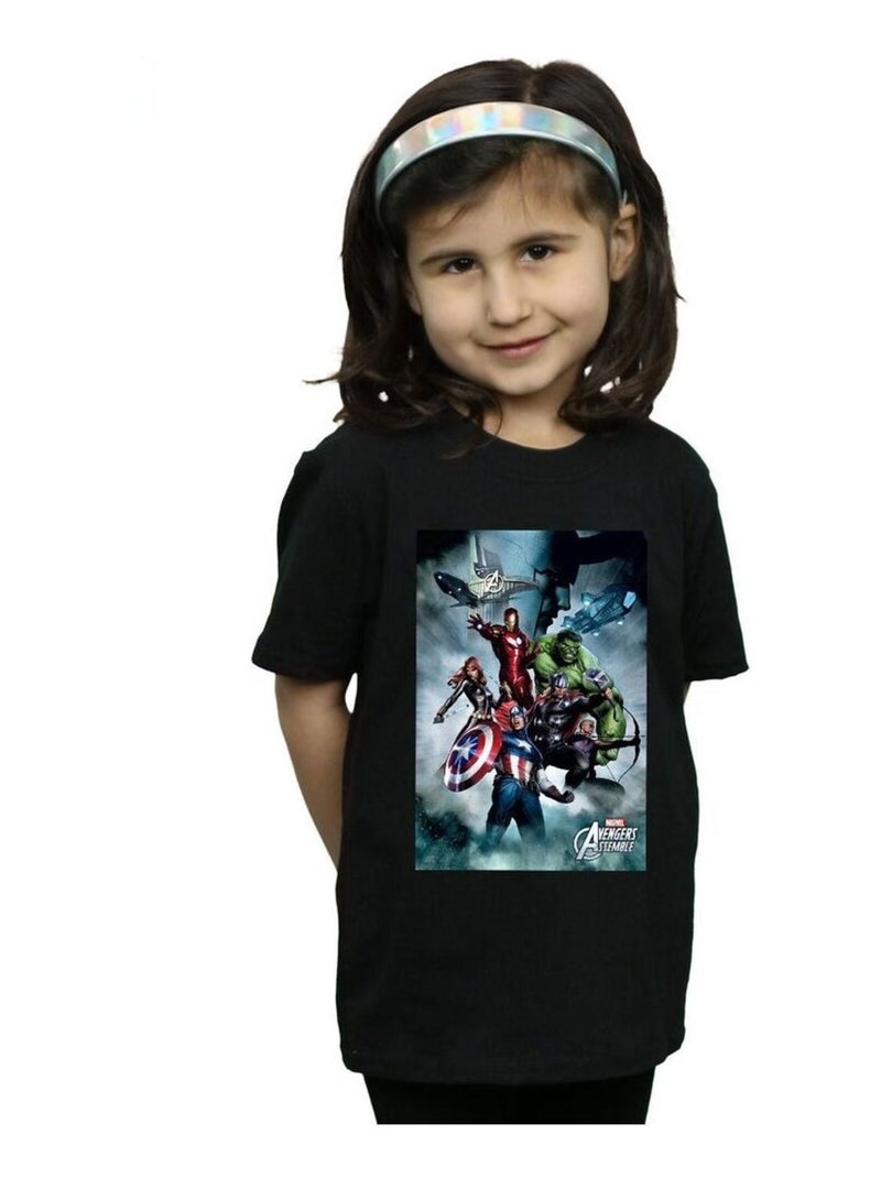 Marvel - T-shirt AVENGERS Noir - Kiabi