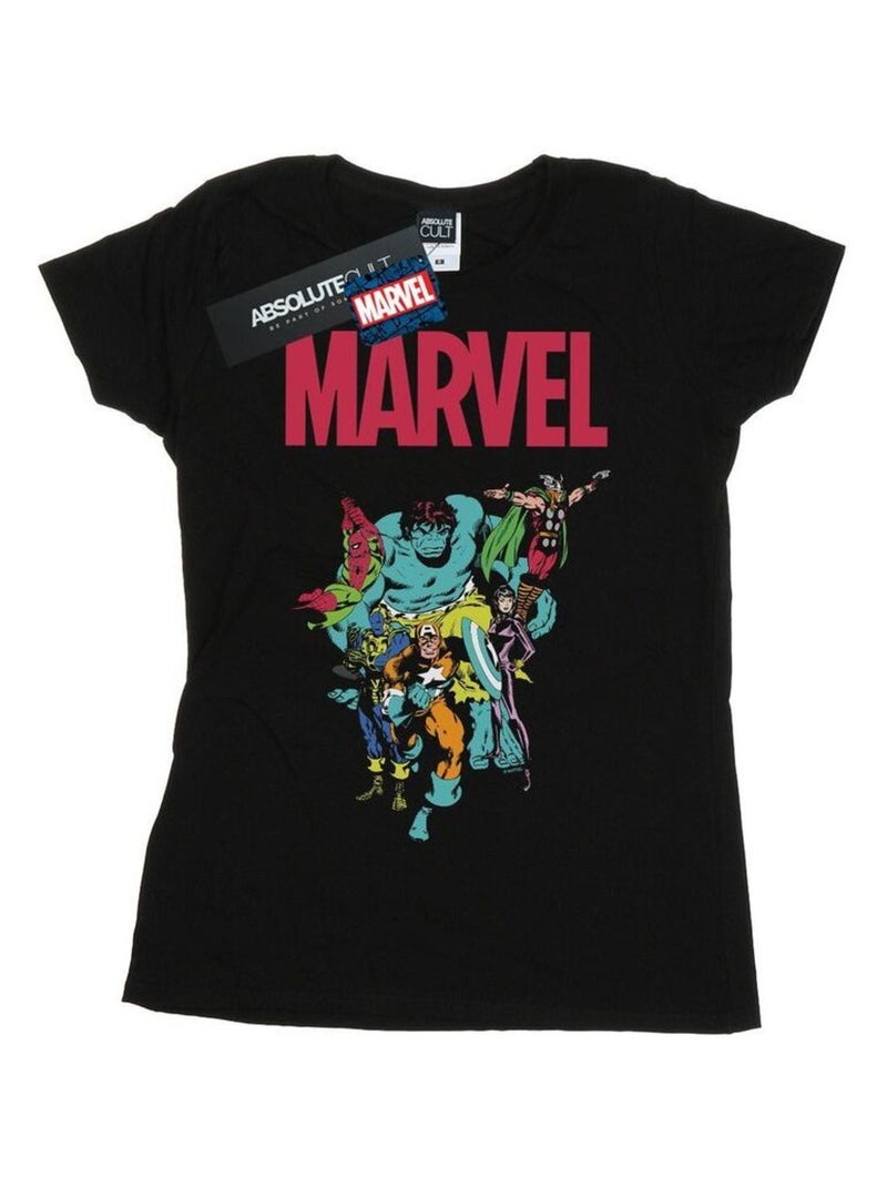 Marvel - T-shirt AVENGERS Noir - Kiabi
