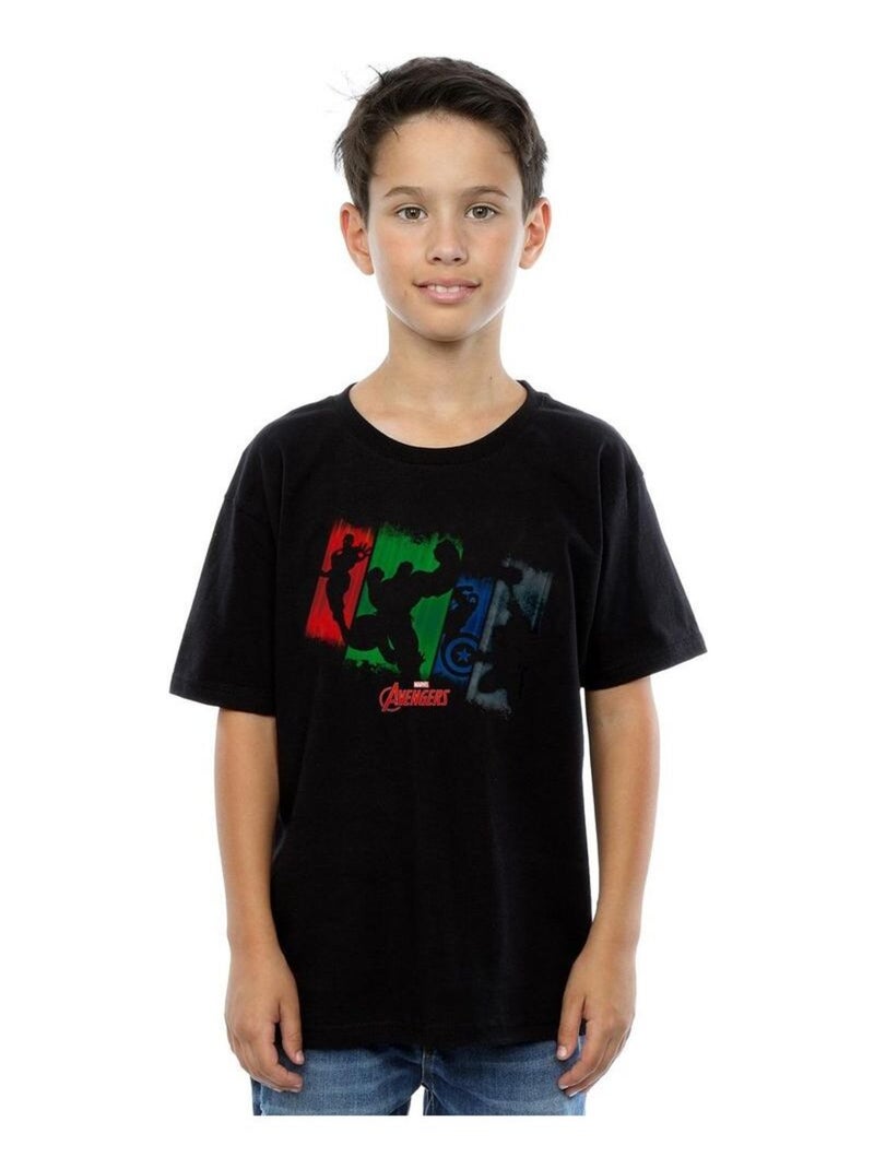 Marvel - T-shirt AVENGERS Noir - Kiabi