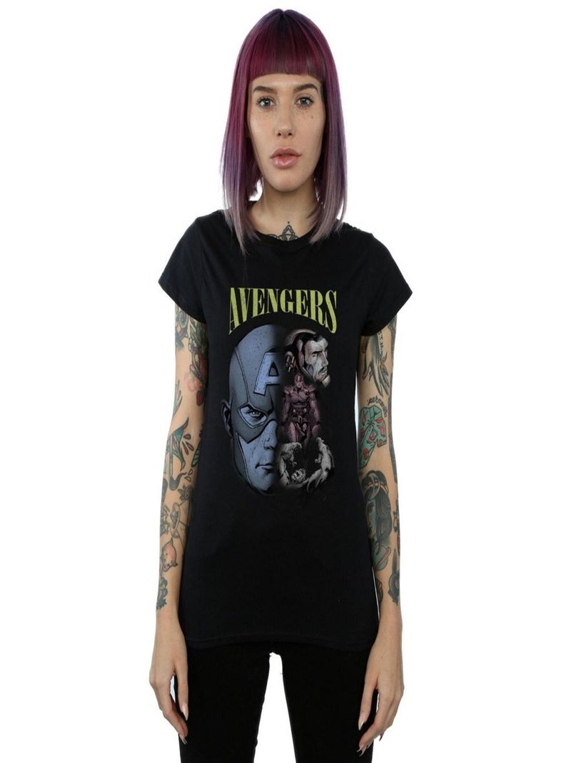 Marvel - T-shirt AVENGERS Noir - Kiabi