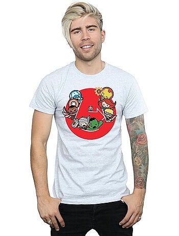 Marvel - T-shirt AVENGERS READY STEADY WAR