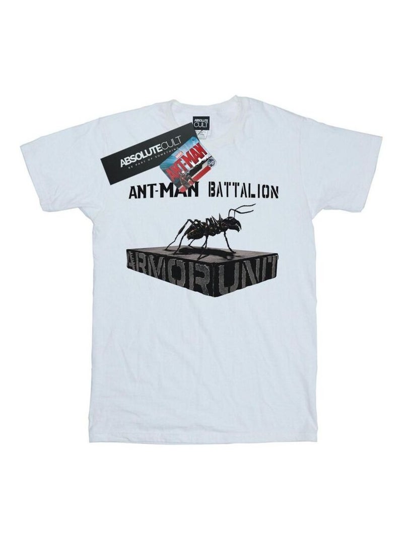 Marvel - T-shirt BATALLION Blanc - Kiabi