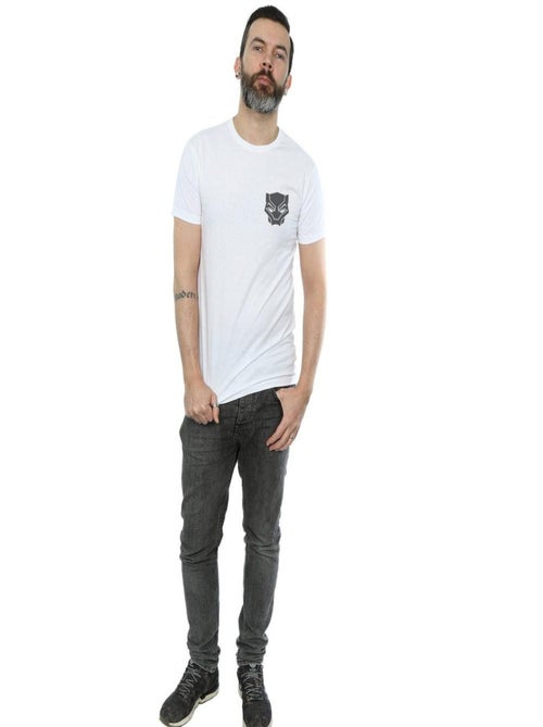 Marvel - T-shirt BLACK ON BLACK - Kiabi