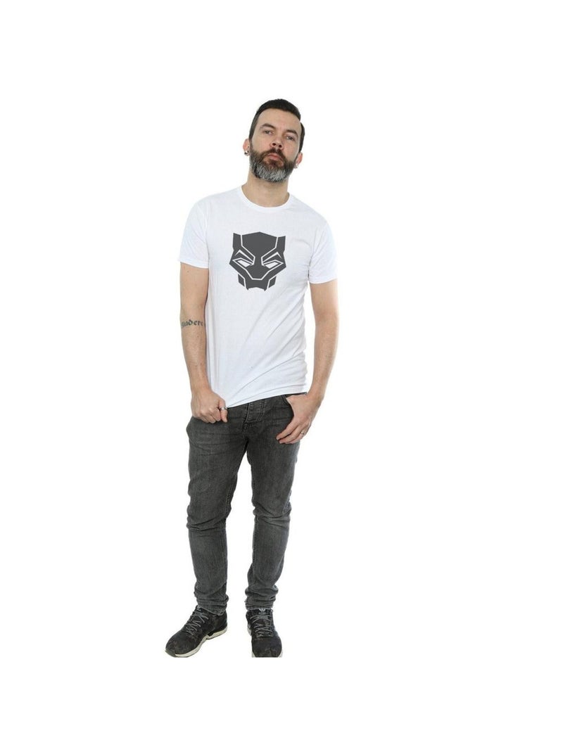 Marvel - T-shirt BLACK ON BLACK Blanc - Kiabi