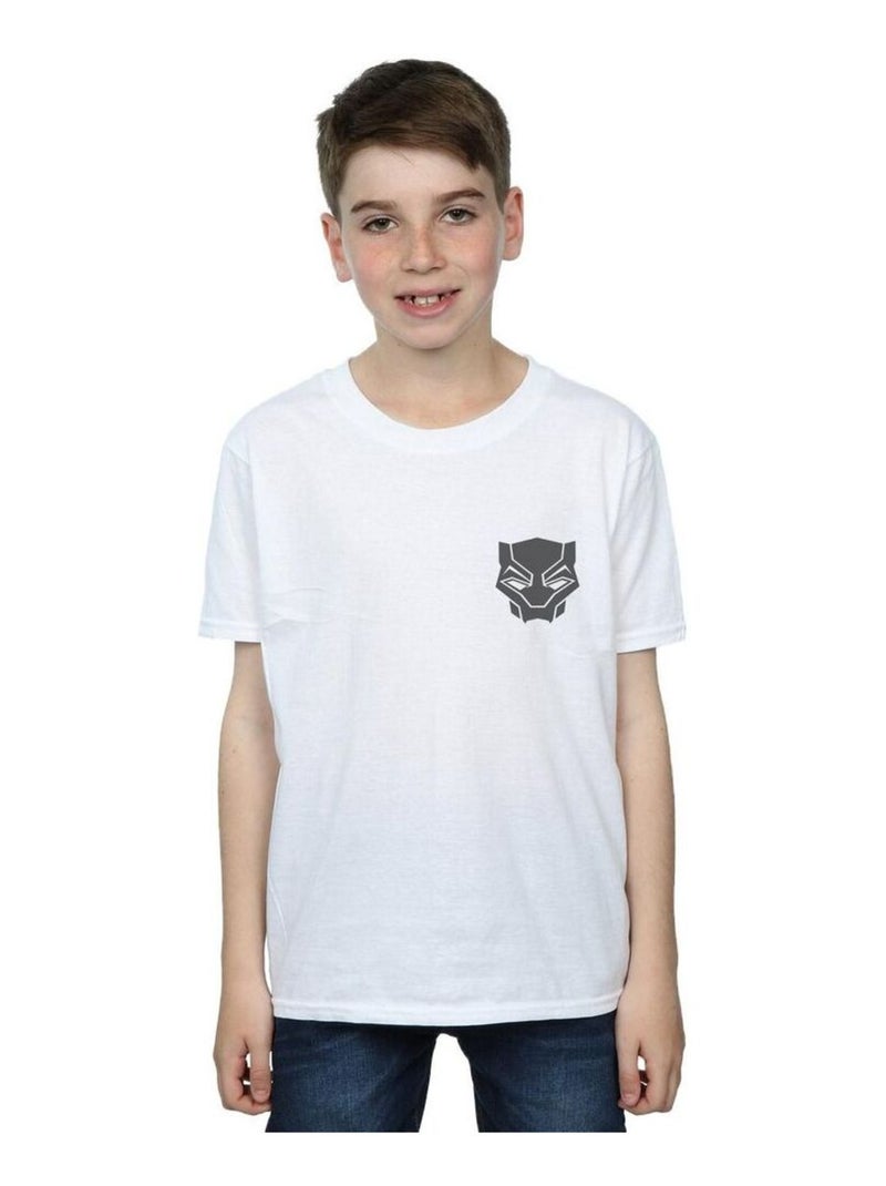 Marvel - T-shirt BLACK ON BLACK Blanc - Kiabi