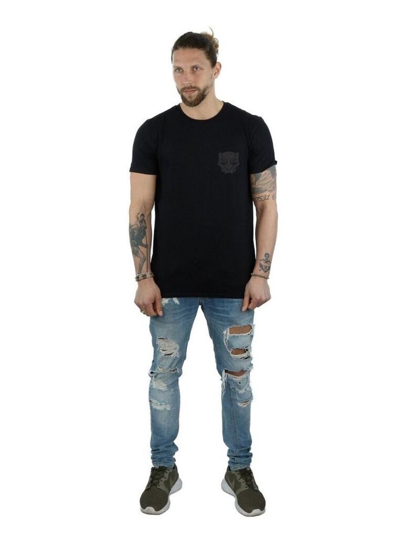 Marvel - T-shirt BLACK ON BLACK Noir - Kiabi