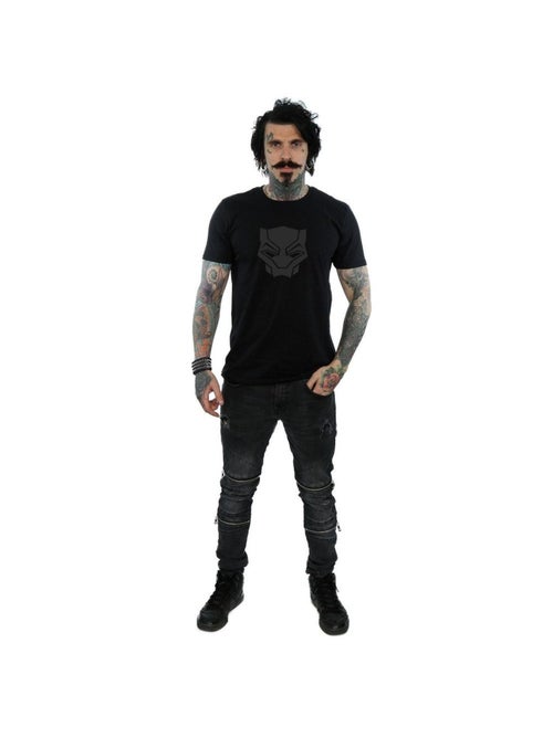 Marvel - T-shirt BLACK ON BLACK - Kiabi