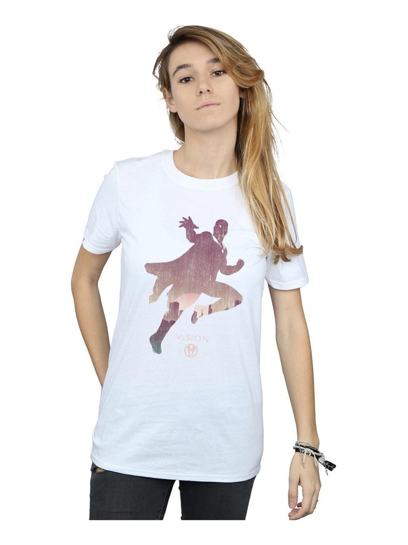 Marvel - T-shirt Blanc - Kiabi