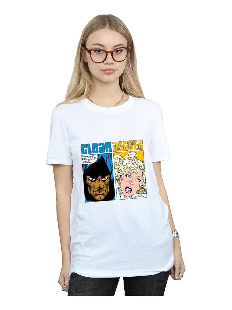 Marvel - T-shirt Blanc - Kiabi
