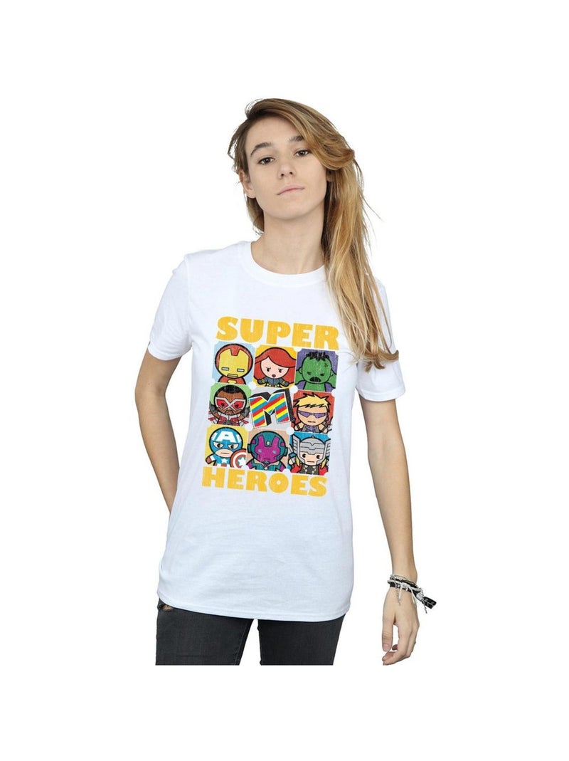 Marvel - T-shirt Blanc - Kiabi