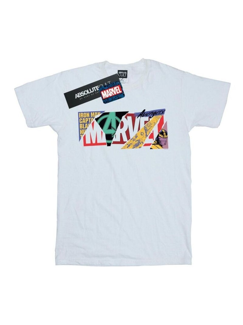 Marvel - T-shirt Blanc - Kiabi
