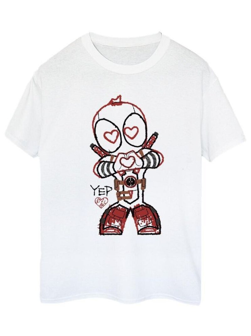 Marvel - T-shirt Blanc - Kiabi