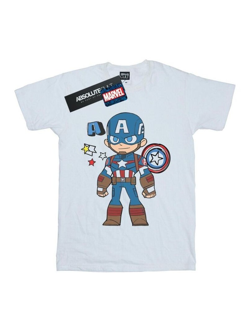 Marvel - T-shirt Blanc - Kiabi