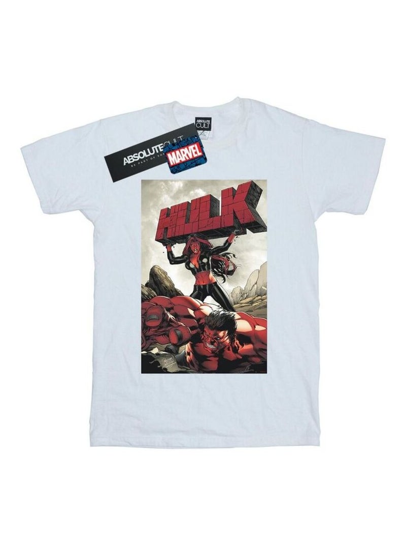 Marvel - T-shirt Blanc - Kiabi