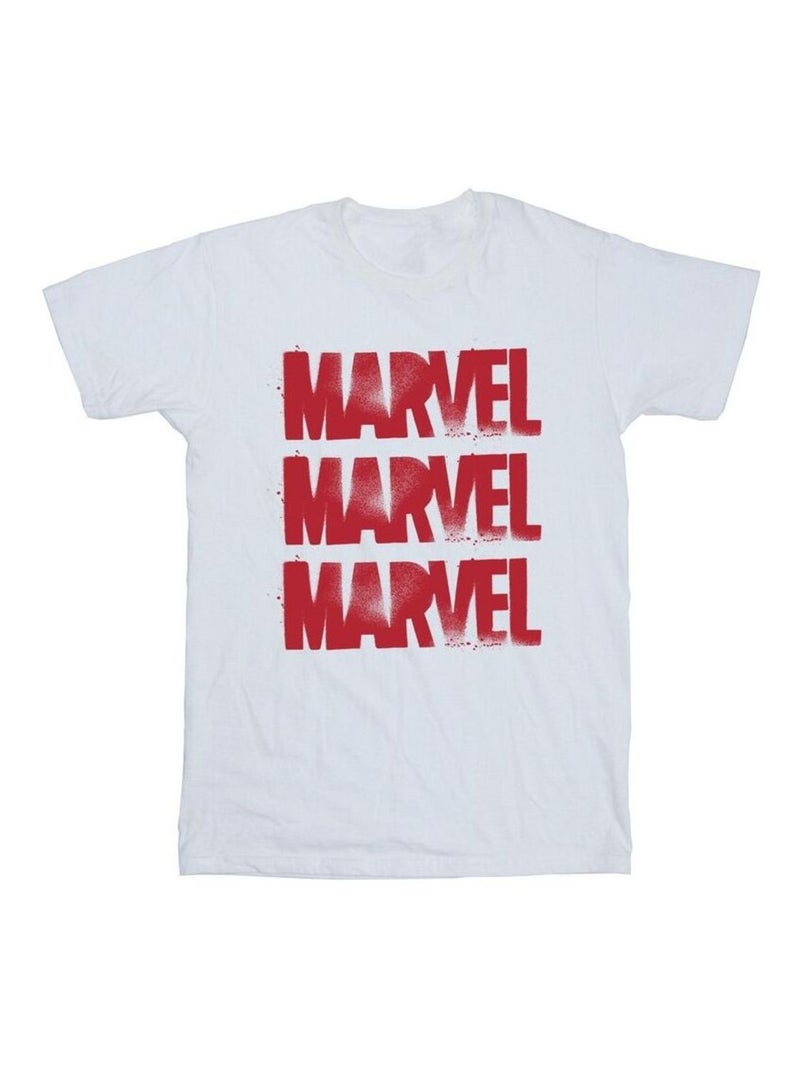 Marvel - T-shirt Blanc - Kiabi