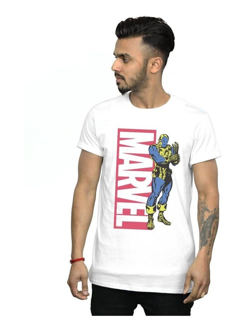 Marvel - T-shirt Blanc - Kiabi