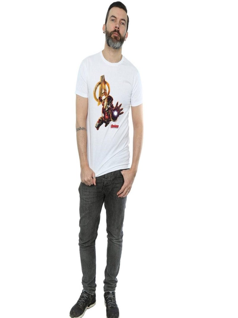 Marvel - T-shirt Blanc - Kiabi