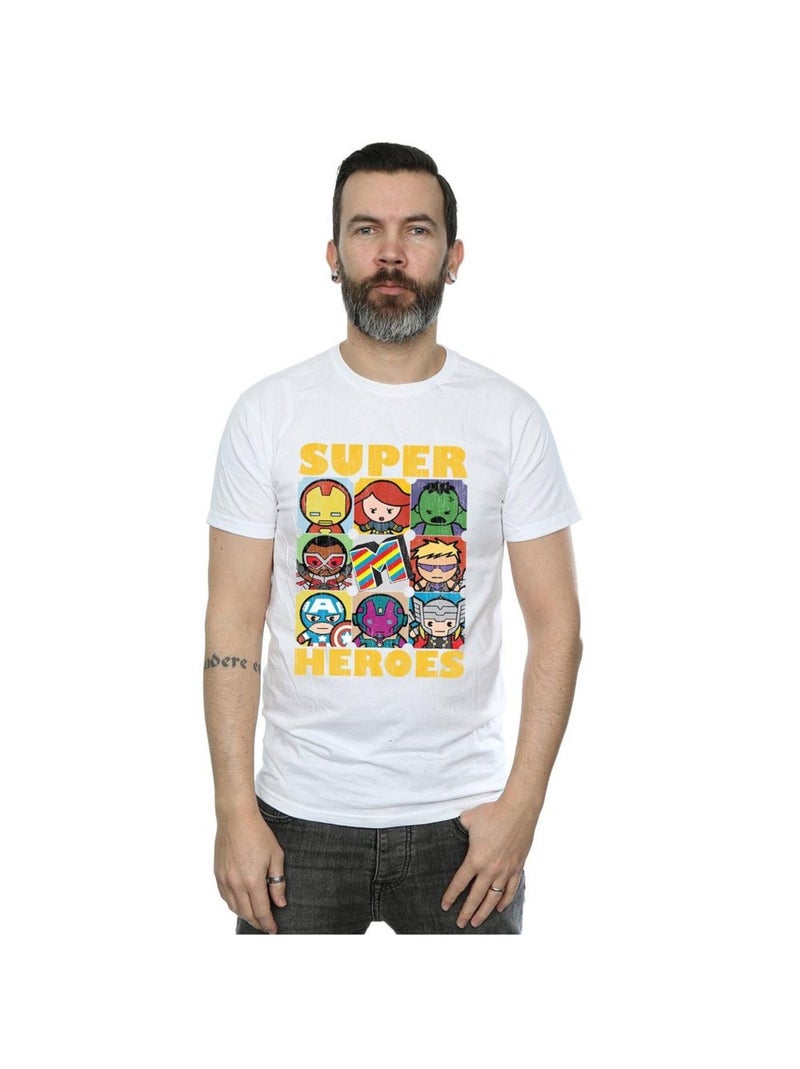 Marvel - T-shirt Blanc - Kiabi