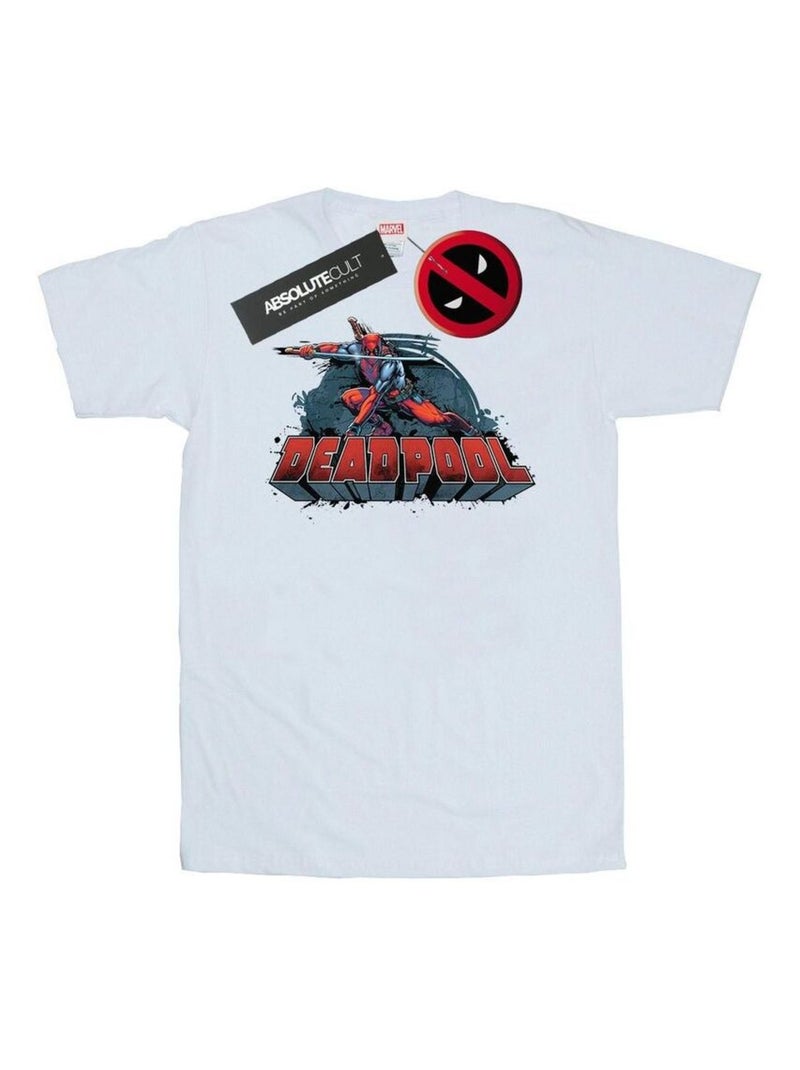 Marvel - T-shirt Blanc - Kiabi