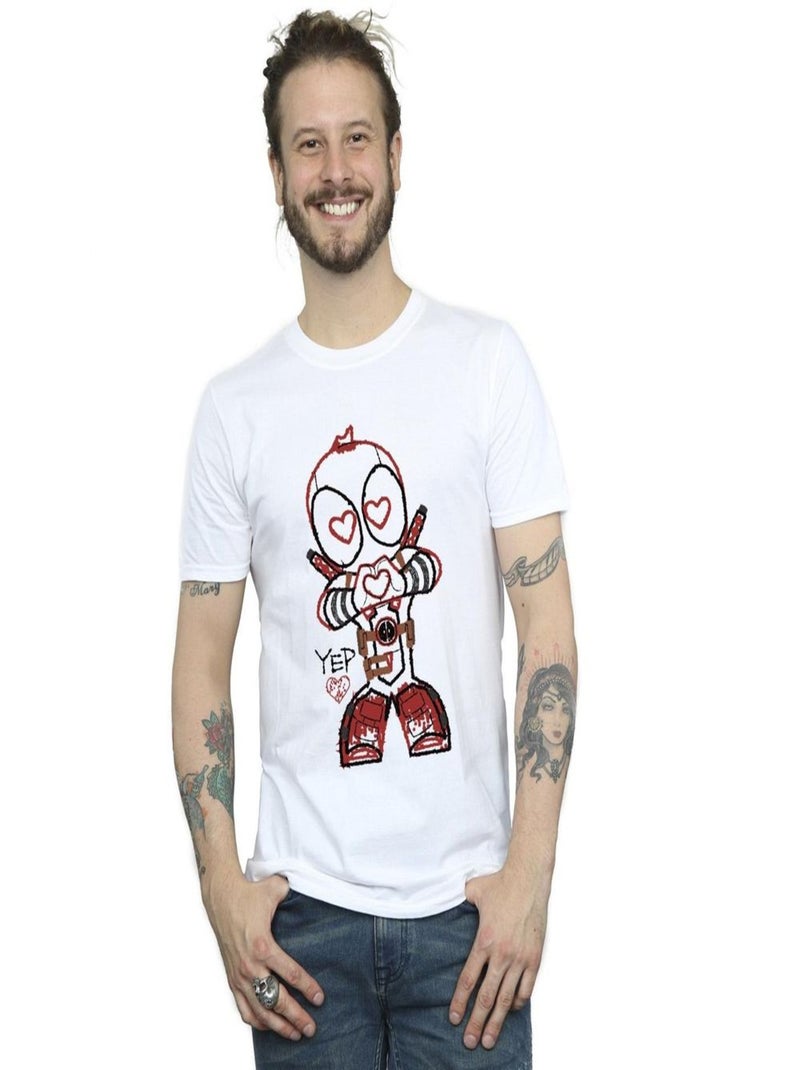 Marvel - T-shirt Blanc - Kiabi