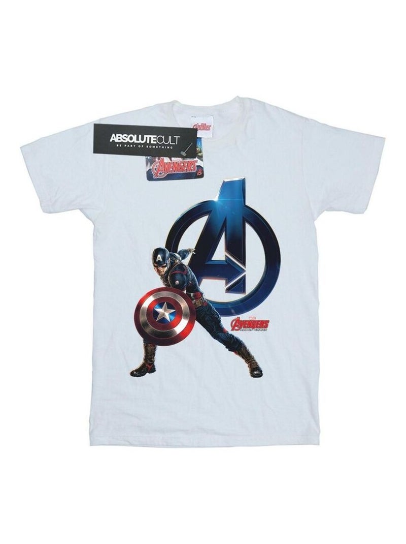 Marvel - T-shirt Blanc - Kiabi