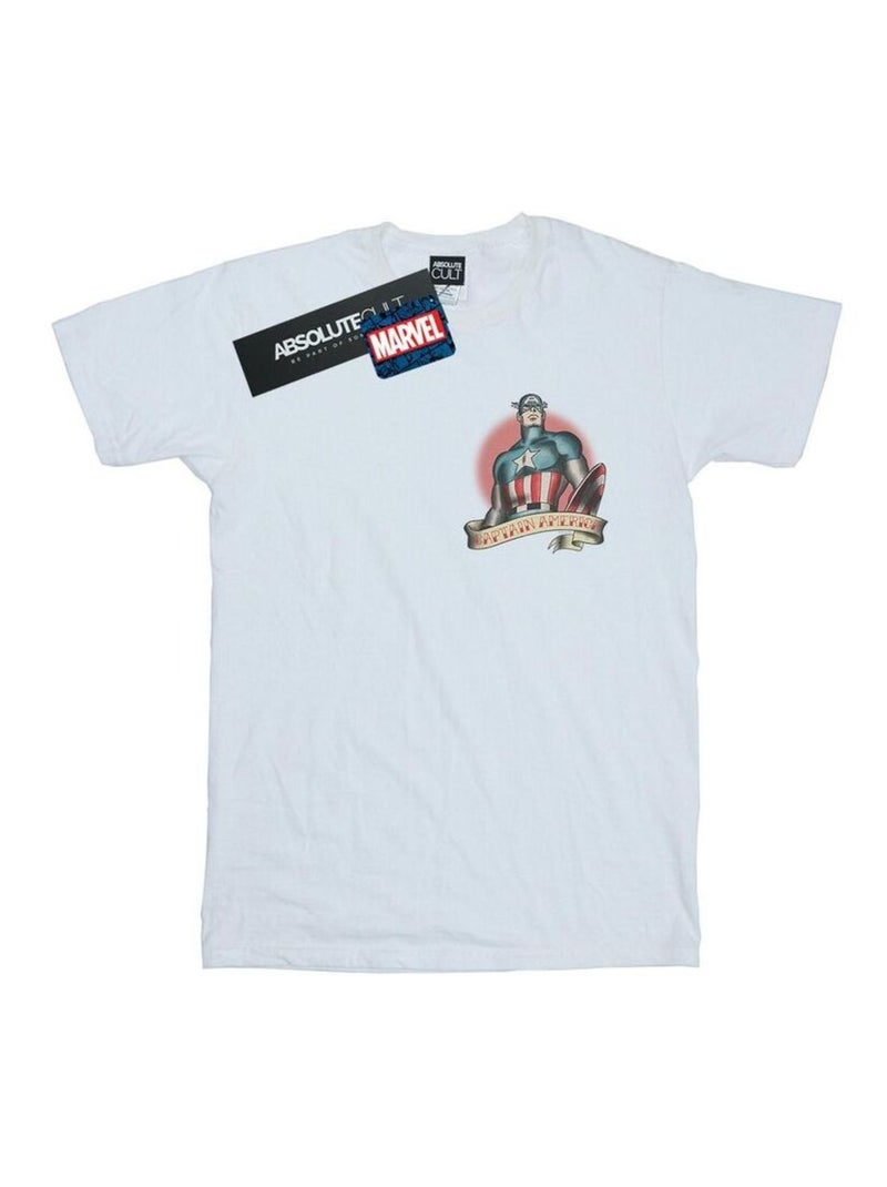 Marvel - T-shirt Blanc - Kiabi