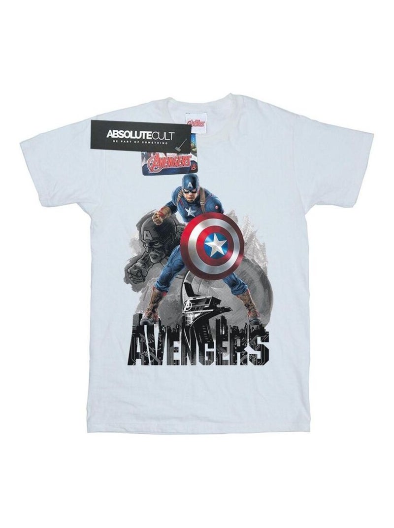 Marvel - T-shirt Blanc - Kiabi