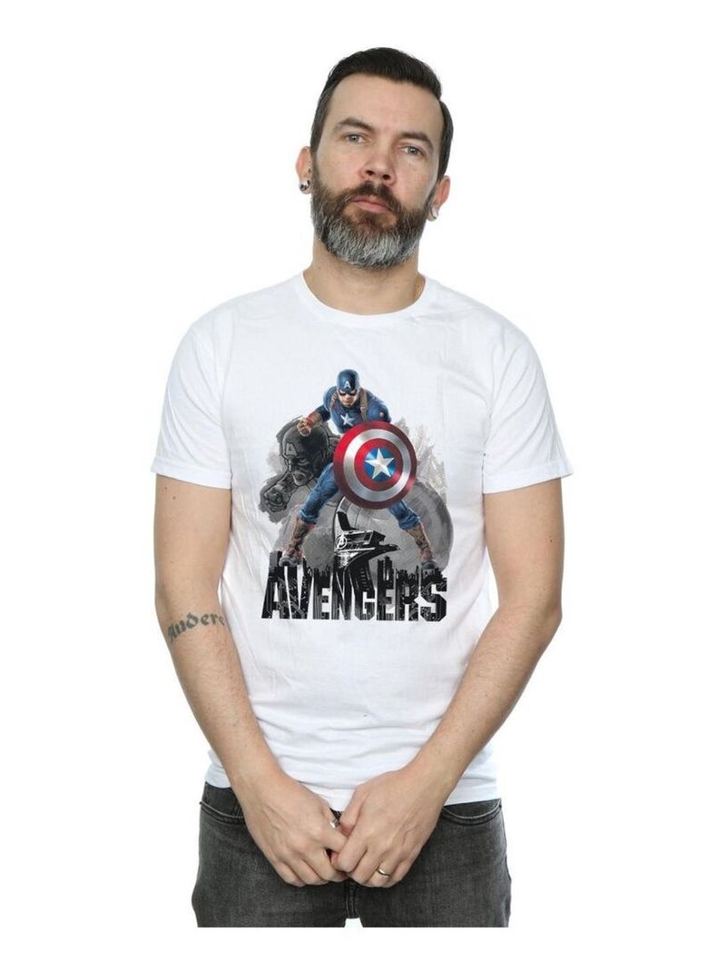 Marvel - T-shirt Blanc - Kiabi