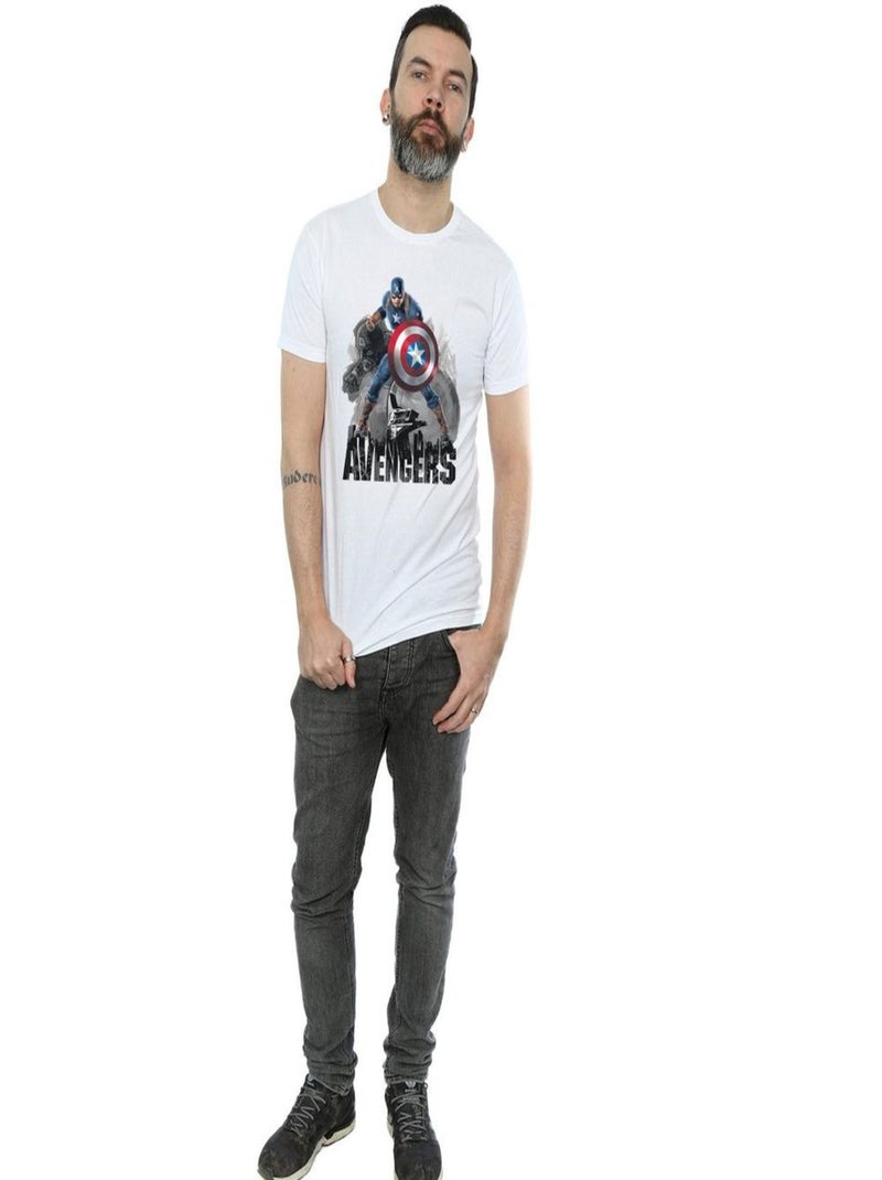 Marvel - T-shirt Blanc - Kiabi