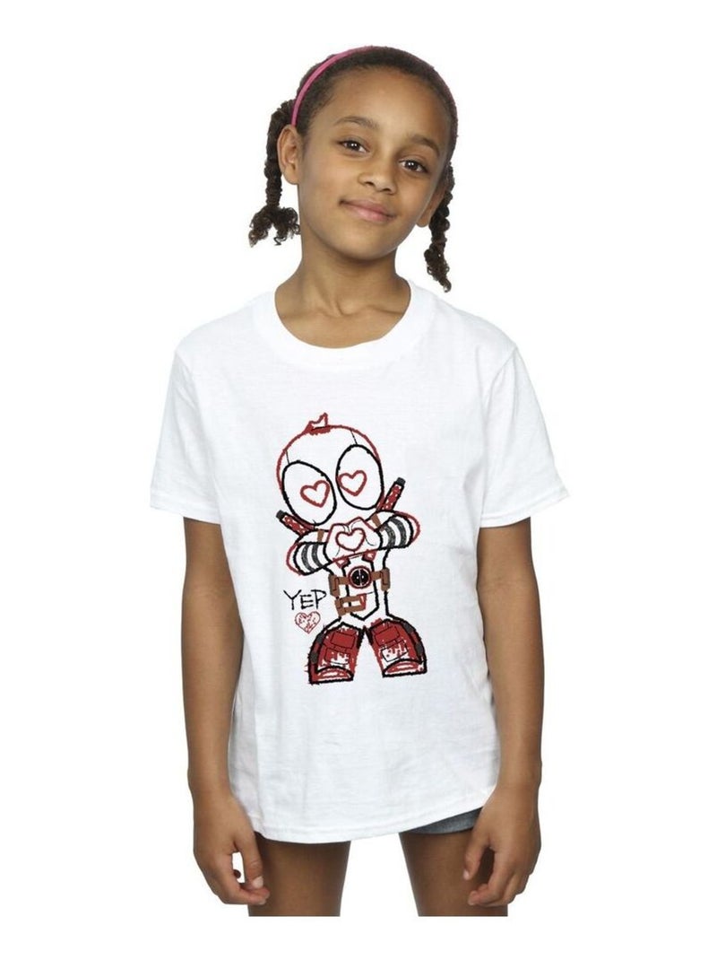 Marvel - T-shirt Blanc - Kiabi