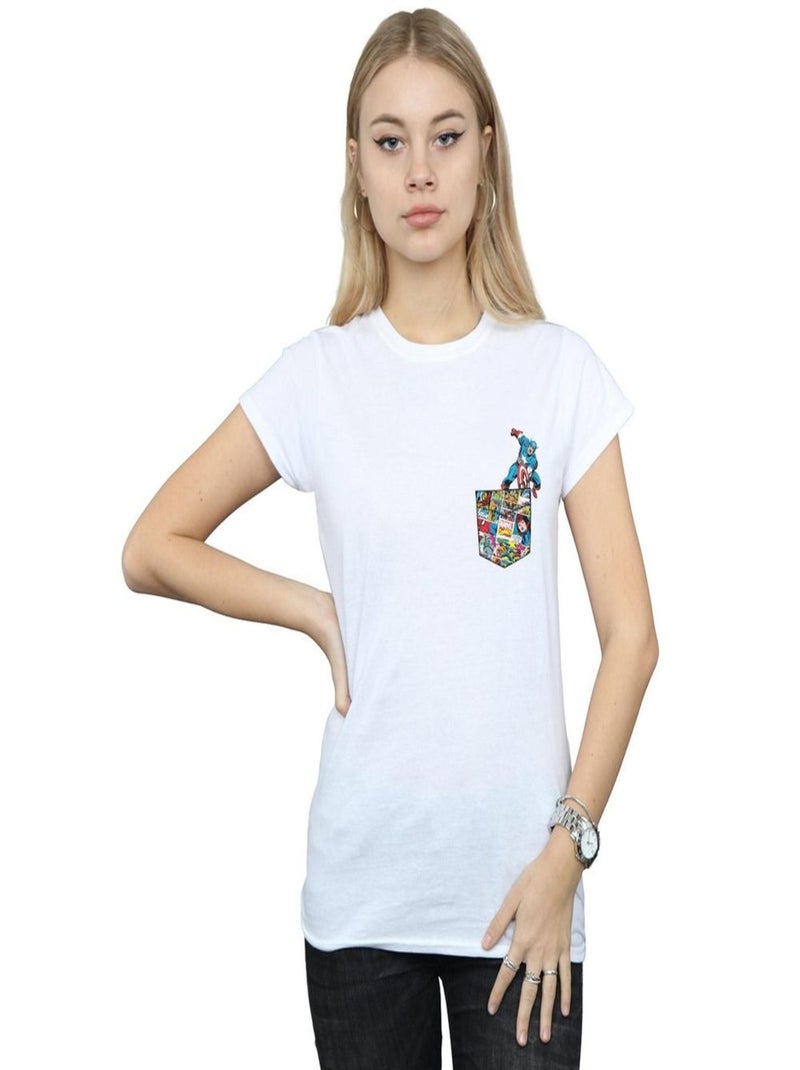 Marvel - T-shirt Blanc - Kiabi