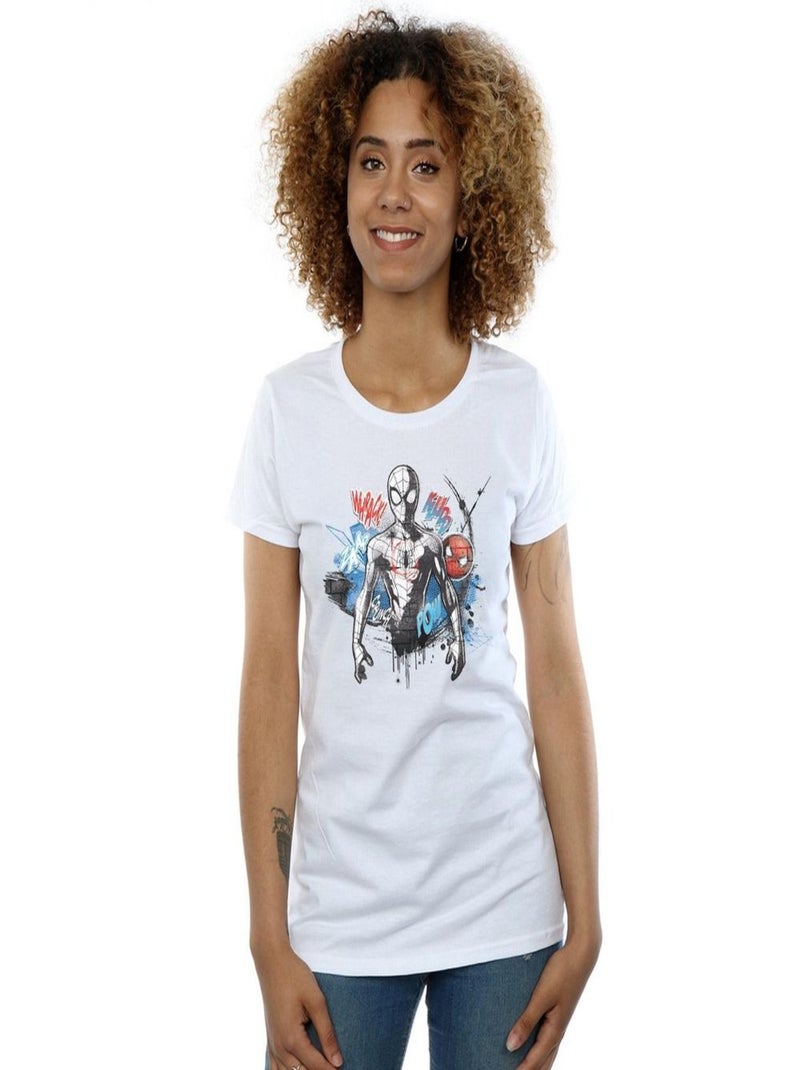Marvel - T-shirt Blanc - Kiabi